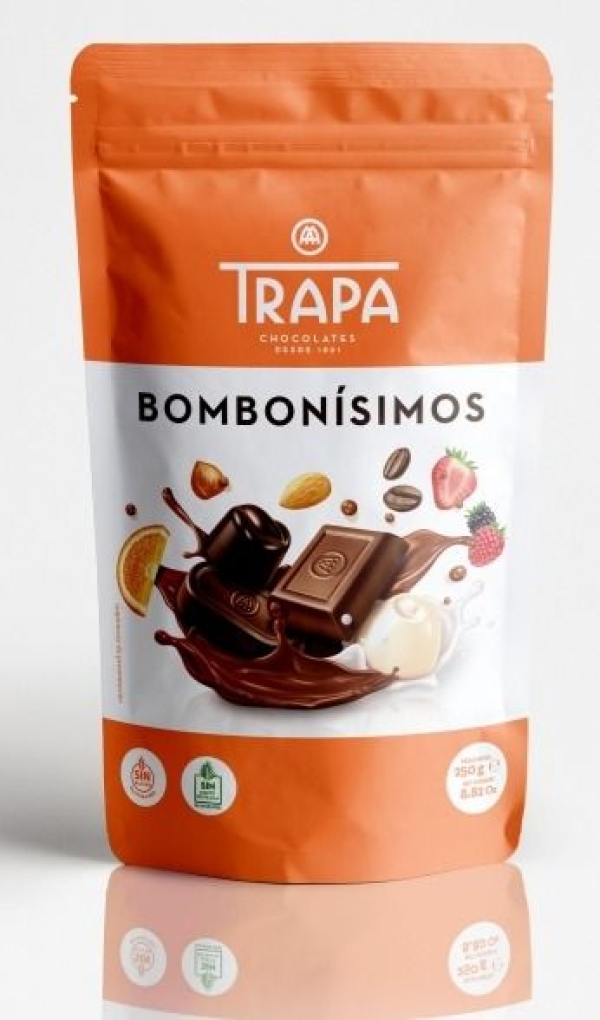 BOMBONES SUBLIMES TRAPA 200 G